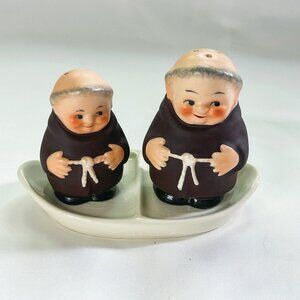 Goebel Vintage Friars Salt and Pepper Shakers